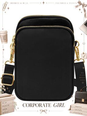 Small Crossbody Bag Mini Cell Phone Purse Wallet Nylon Strap Waterproof